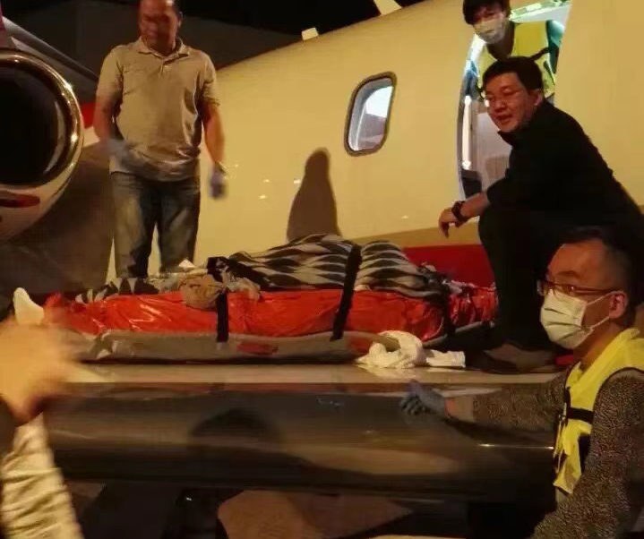 韩城市香港出入境救护车出租